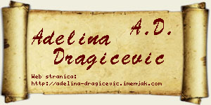 Adelina Dragičević vizit kartica